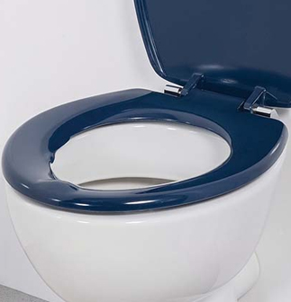 Toilet Seat With Lid, Stainless Pillar Hinge