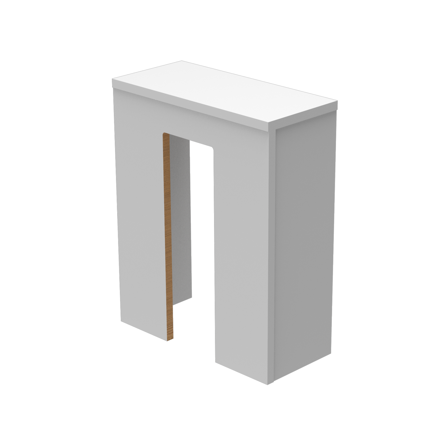 Back Box For Back To Wall Pan With Fixings White