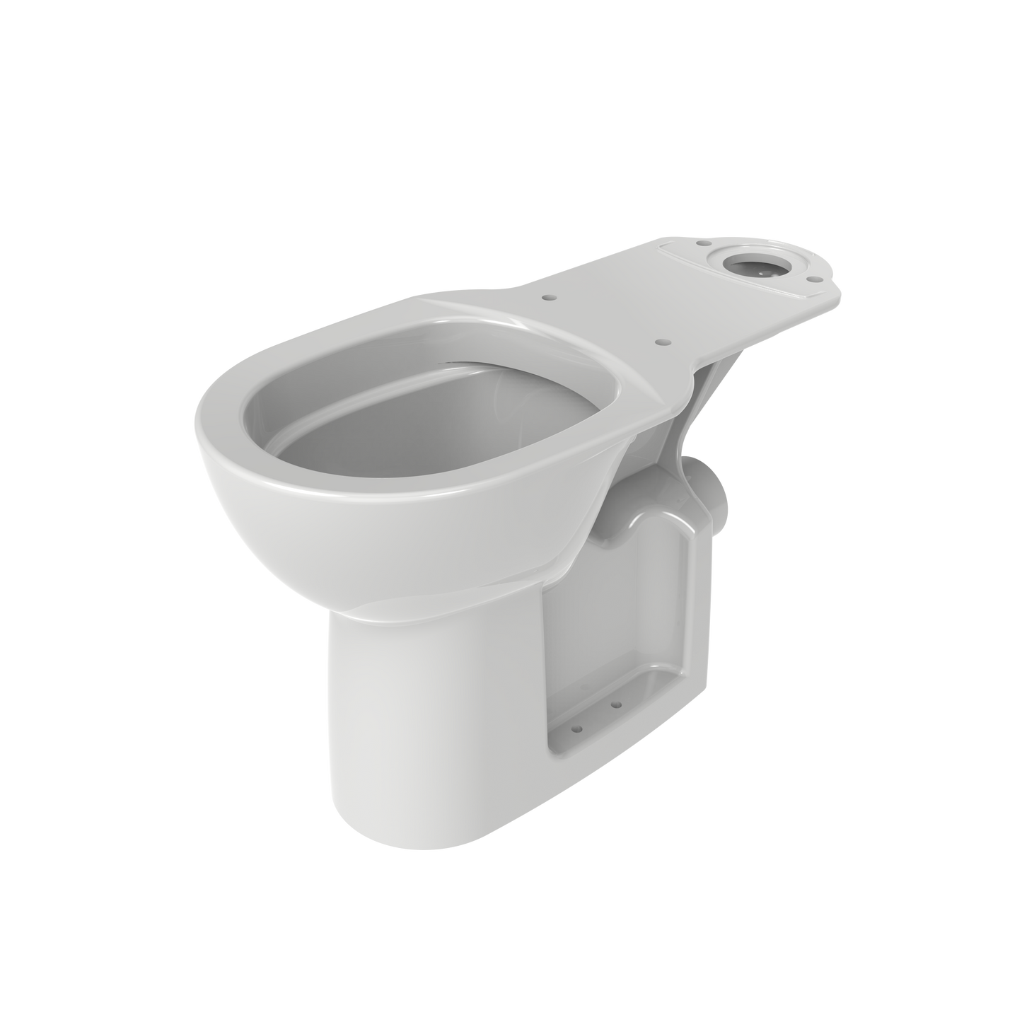 Close coupled rimless Doc M pan, white