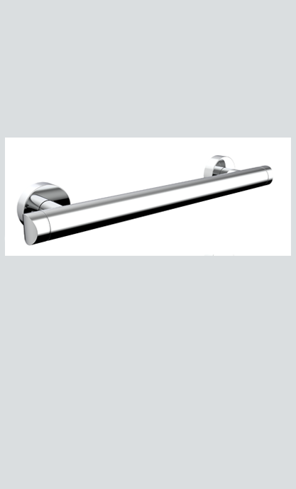 Detachable Grab Rail, 450mm with cover plates.