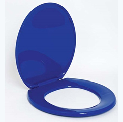 Toilet Seat With Lid - Plastic Hinges