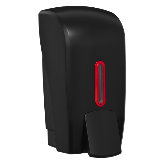 1 Litre Beaded Soap Dispenser In Ruby