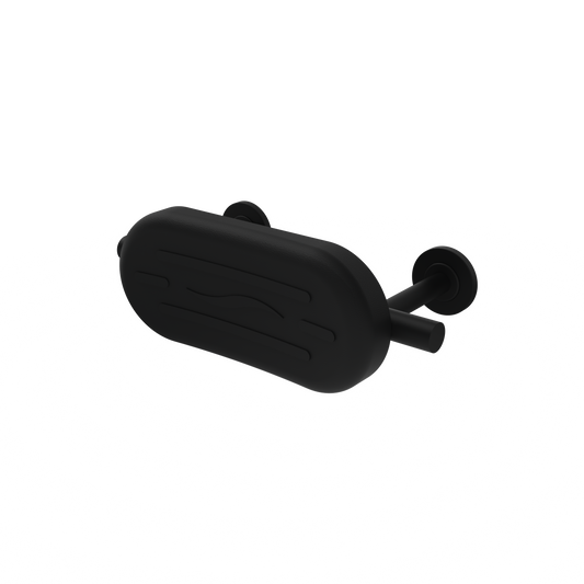 Luxury Backrest In Black and Concealed Fixings