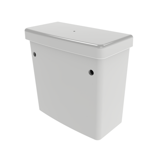 Close Coupled Cistern with Lockable Lid For Premium Rimless Doc M Pan