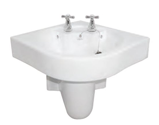 Corner Basin for Disabled Toilet