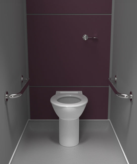 Back To The Wall Ambulant Doc M Toilet Pack