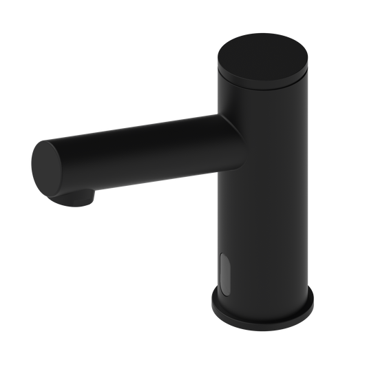 Infrared Tap with fittings and mains power In Matt Black Finish