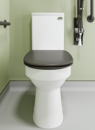 Navlin Doc M Raised Height Close Coupled Toilet Pan 650mm