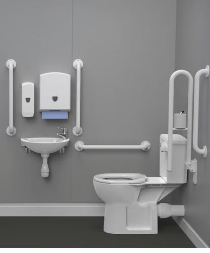 Close Coupled Doc M Pack with white rails