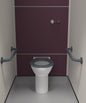 Back To The Wall Ambulant Doc M Toilet Pack