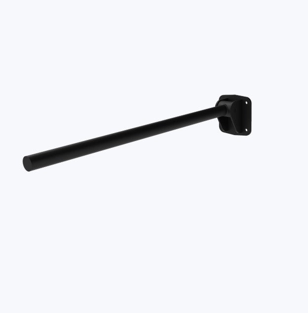 Hinged Support Rail Stainless Steel with Exposed Fixings