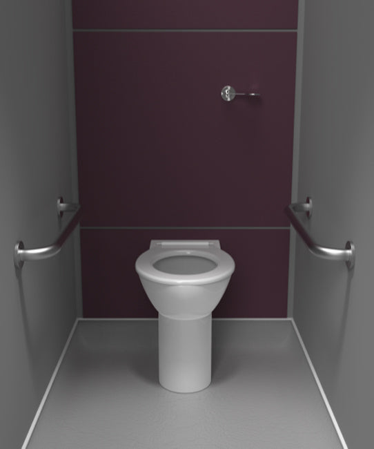 Back To The Wall Ambulant Doc M Toilet Pack